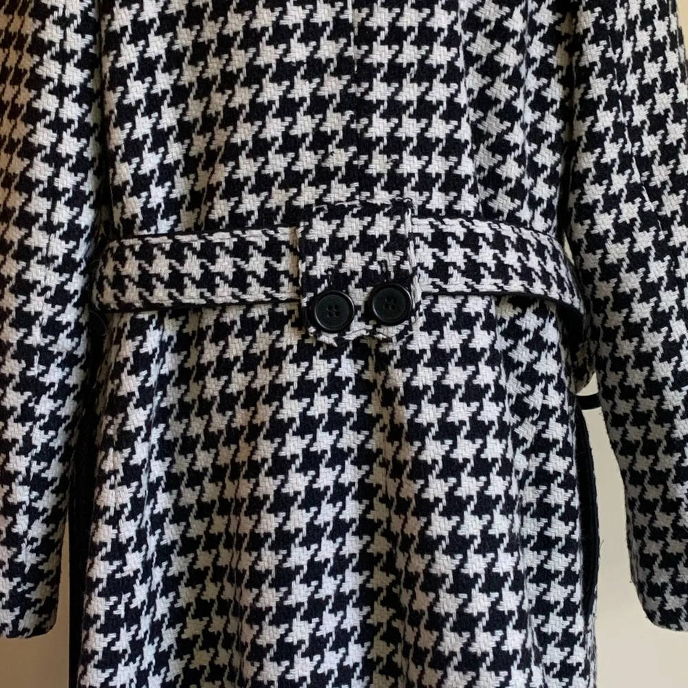 ESPRIT Double Breasted Houndstooth Peacoat - Picture 11 of 12